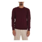 Round-neck pullover Gran Sasso , Red , Heren