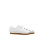 Witte en grijze leren sneakers Maison Margiela , White , Heren