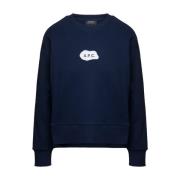 Sweatshirt A.p.c. , Blue , Dames