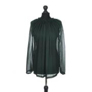 Pre-owned Fabric tops Chloé Pre-owned , Green , Dames