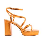 Baukje Hoge hak sandalen Lola Cruz , Orange , Dames