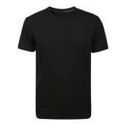 Blauw Katoenen T-shirt, Korte Mouw RRD , Black , Heren