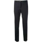 Cropped Trousers Seventy , Blue , Dames