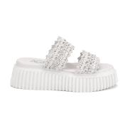 lara sandals AGL , White , Dames