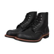 Stijlvolle heren veterschoenen Red Wing Shoes , Black , Heren