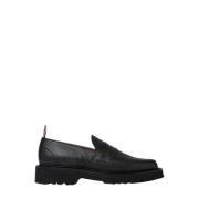Commando Sole Penny Loafers Thom Browne , Black , Dames