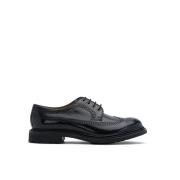 Elegante Business Derby Schoenen Lottusse , Black , Dames