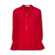 Blouses Simona Corsellini , Red , Dames