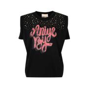 t-shirt Aniye By , Black , Dames
