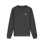 Milano Sweater Heren Grijs Quotrell , Gray , Heren