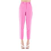 Chino Cropped Broek Solotre , Pink , Dames