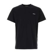 Zwart katoenen T-shirt set - Stijlvolle collectie Ambush , Black , Her...