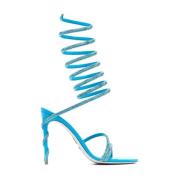 High Heel Sandals René Caovilla , Blue , Dames