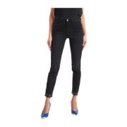 Zwarte Skinny Jeans Liu Jo , Black , Dames