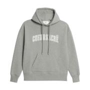 Coeur Sacré Geborduurde Hoodie Ami Paris , Gray , Dames