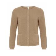 Cardigan Skovhuus , Beige , Dames