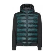 Hybride Dons Hoodie met Rits RRD , Green , Heren