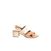 High Heel Sandals L'Exception Paris , Beige , Dames