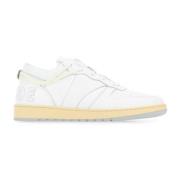 Witte leren sportschoenen Rhude , White , Heren