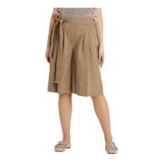 Midi Skirts Le Tricot Perugia , Beige , Dames