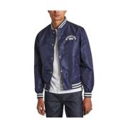 Jackets Schott NYC , Blue , Heren