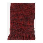 Rode Wollen Sjaal - Elegant en Warm Aspesi , Red , Dames