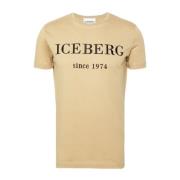 T-Shirts Iceberg , Beige , Heren