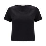 T-Shirts Thom Browne , Black , Dames