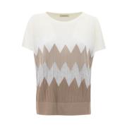 T-Shirts Le Tricot Perugia , Beige , Dames