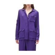 Stijlvolle en veelzijdige blousecollectie Lala Berlin , Purple , Dames