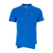 Cerulean Blauwe Polo Shirt Comme des Garçons , Blue , Heren