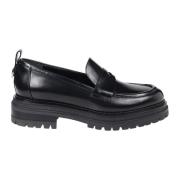 Stijlvolle Damesloafers Sergio Rossi , Black , Dames