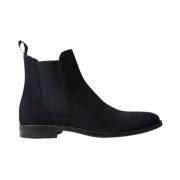 Blauwe Chelsea Boots handgemaakt in Italië Scarosso , Blue , Heren