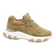 Hyperactive Forest Platte Schoenen Hogan , Brown , Dames