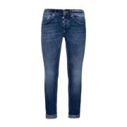 Slim-Fit Jeans voor Heren Dondup , Blue , Heren