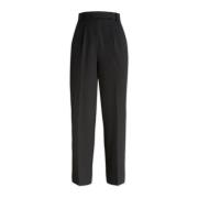 Rechte broek Simona Corsellini , Black , Dames