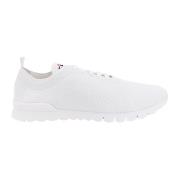Witte Gebreide Sneakers voor Heren - Aw23 Collectie Kiton , White , He...