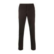 Stijlvolle Chinos Upgrade voor Mannen Dondup , Black , Heren