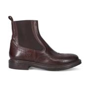 Klassieke Chelsea Brogue Laarzen Moma , Brown , Heren