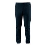 Stretch Poplin Chino Broek BomBoogie , Blue , Heren