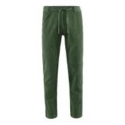 Velvet Corduroy Chino Broek BomBoogie , Green , Heren