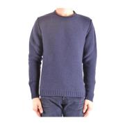 Trui met Ronde Hals Woolrich , Blue , Heren