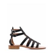 Flat Sandals K.jacques , Black , Dames