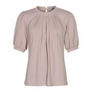 Stoffige Roze Blouse IN Front , Pink , Dames