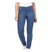 Herfst Blauw Slim-Fit Rany Jeans 2-Biz , Blue , Dames