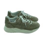 Stijlvolle Sneaker Wassen voor Heren Doucal's , Green , Heren