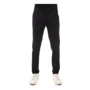 Geplooide broek Pt01 , Black , Heren