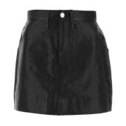 Short Skirts Re/Done , Black , Dames