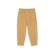 Wijde broek Twinset , Brown , Dames