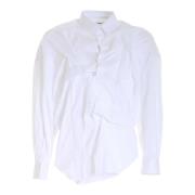 Witte Gekreukte Overhemd, Ontspannen Stijl Comme des Garçons , White ,...